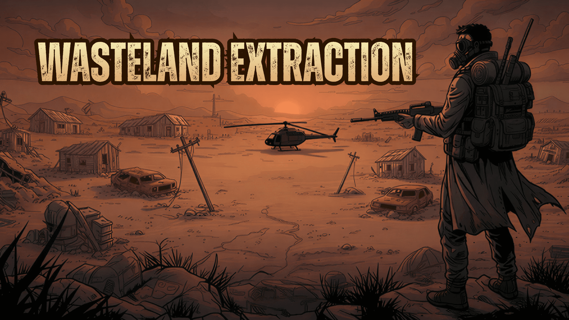 Wasteland Extraction Game Cover